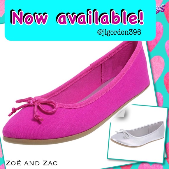 Zoe & Zac Other - Zoë and Zac 2 Pairs of Slip on Flats Size 4